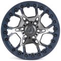 Skill Wheels SV307 9x17 6x135 ET20 87,1 Синий матовый + полировка + лак SH55
